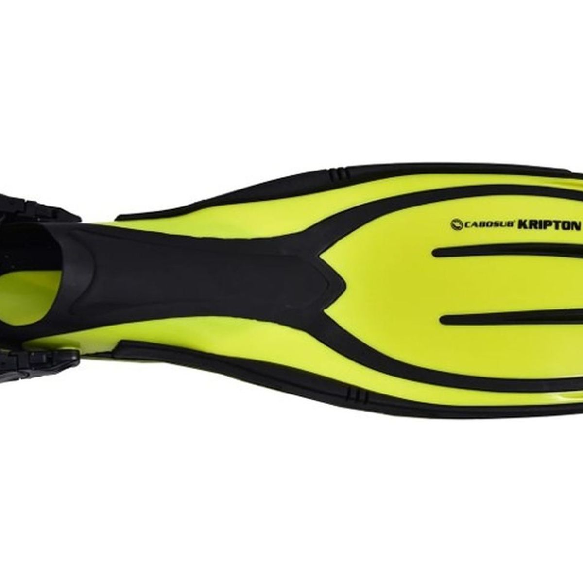 CABOSUB - Aletas de Buceo Kripton Potencia y Confort - Amarillo