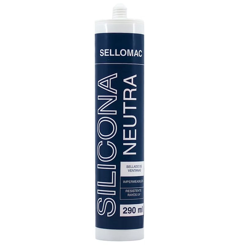 GENERICO - Silicona neutra universal cafe claro 290 ml. Sellomac.