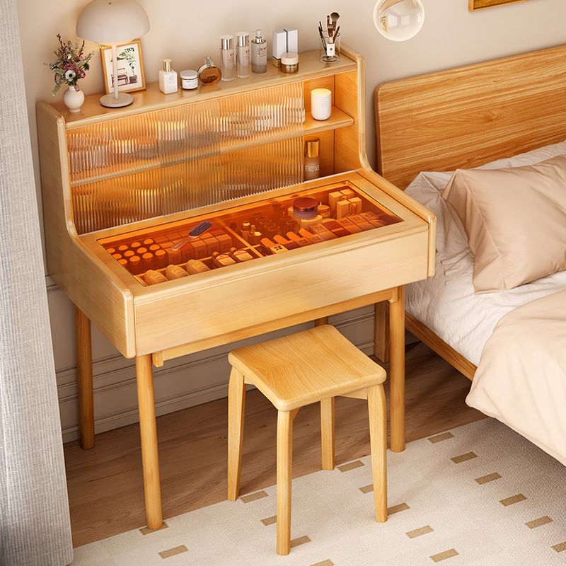AIZO - AIZO Tocador con Organizador Integrado para Dormitorios Modernos