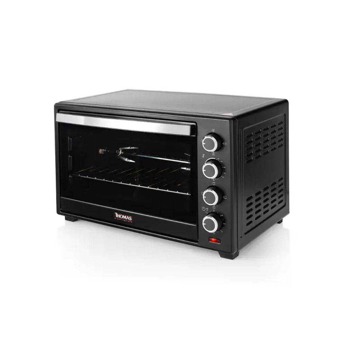 THOMAS - Horno Electrico 38L 1600W 250°C Grill Conveccion Spiedo TH-38N Thomas