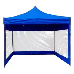 PLASTIC - Lateral Pared Impermeable Transparente Toldo 3x3 9mtrs
