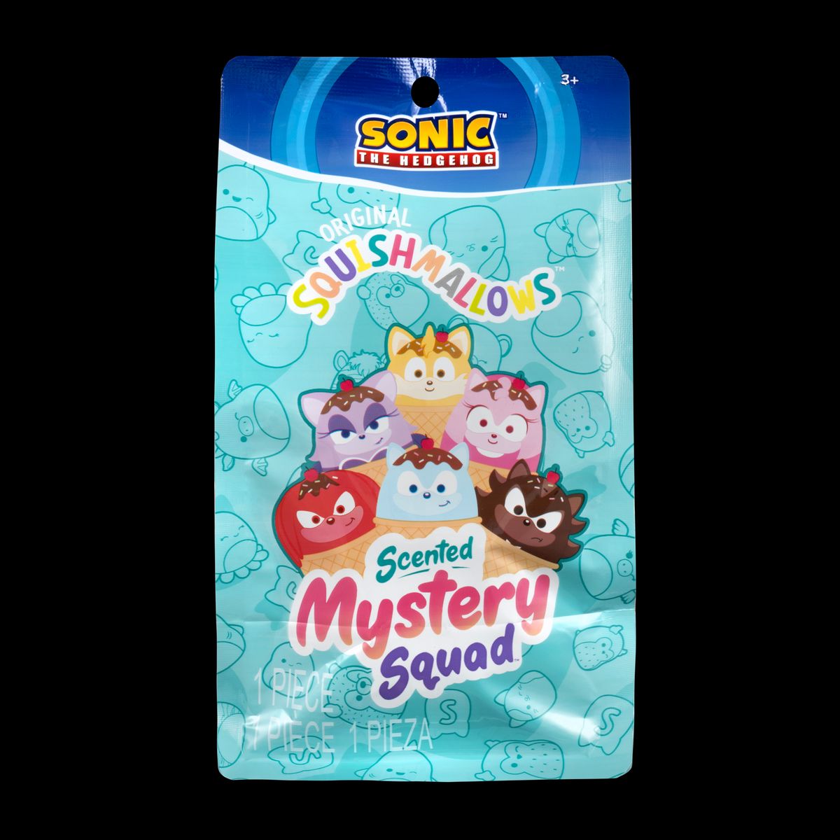 SQUISHMALLOWS - Peluche Sonic Sorpresa Con Aroma 13 Cm Squishmallows