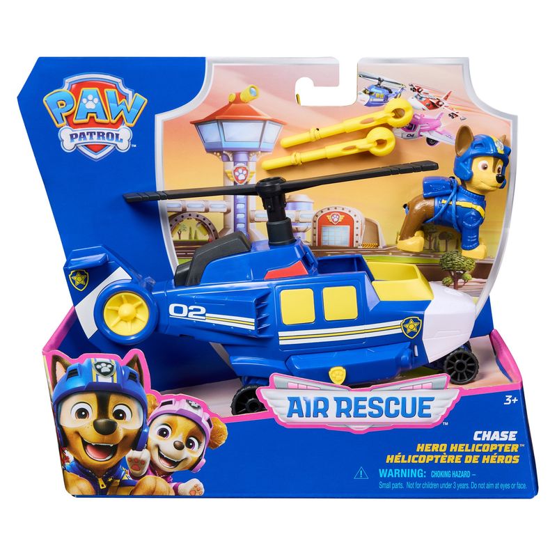 PAW PATROL - Vehículo Air Rescue Chase Paw Patrol
