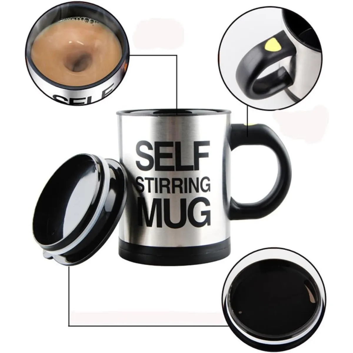 GENERICO - Vaso Batidora Self Stirring Mug