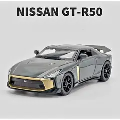 GENERICO - Auto Nissan GT R-50 de Colección escala 1 :32 Gris con luz