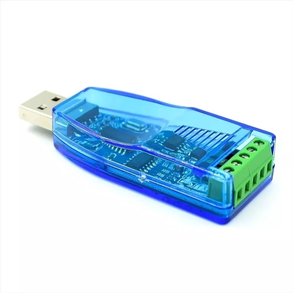 KUANGYE - Convertidor Usb A Serial Rs485 1200m 192k Chip Max485 Ch340