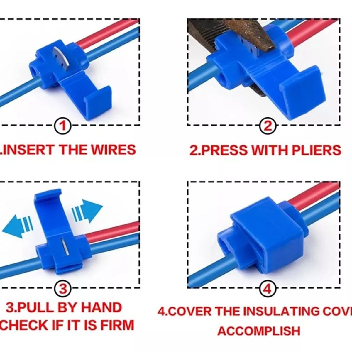 KUANGYE - Conector Eléctrico Rápido Amarillo100