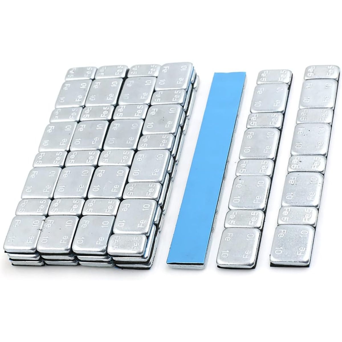 GENERICO - Contrapeso Plomo Adhesivo 5/10grs 100 Unidades