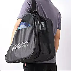 EDWINAYY - Bolso Alforja Para Patines Quad De Patinaje Artístico