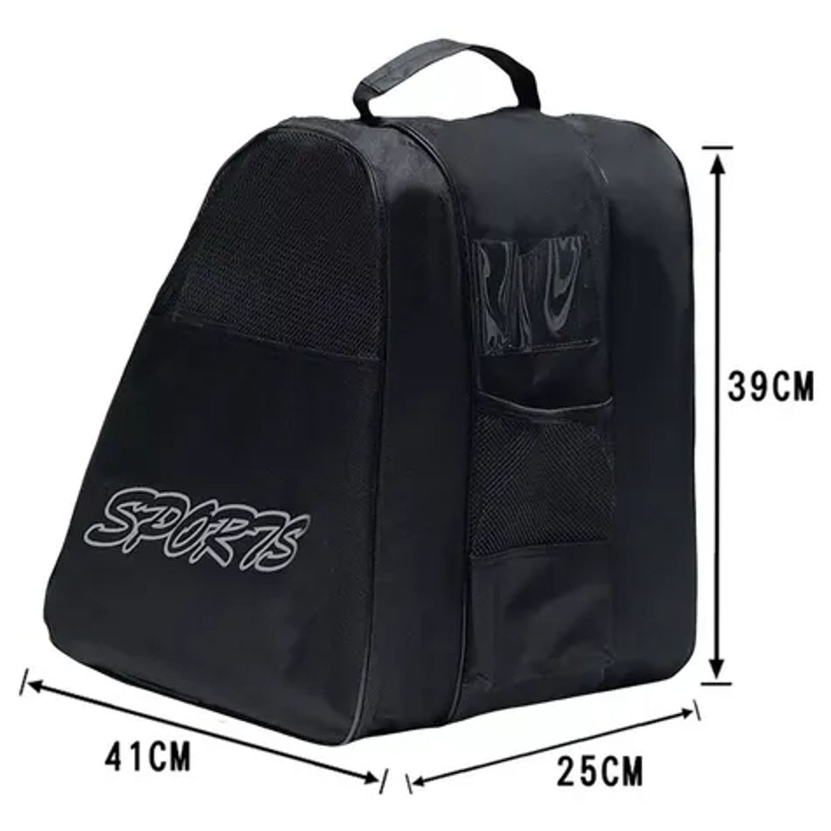 EDWINAYY - Bolso Alforja Para Patines Quad De Patinaje Artístico