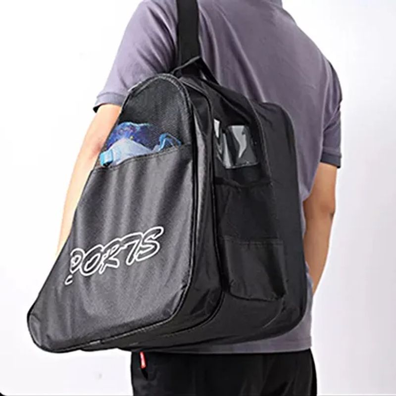 EDWINAYY - Bolso Alforja Para Patines Quad De Patinaje Artístico