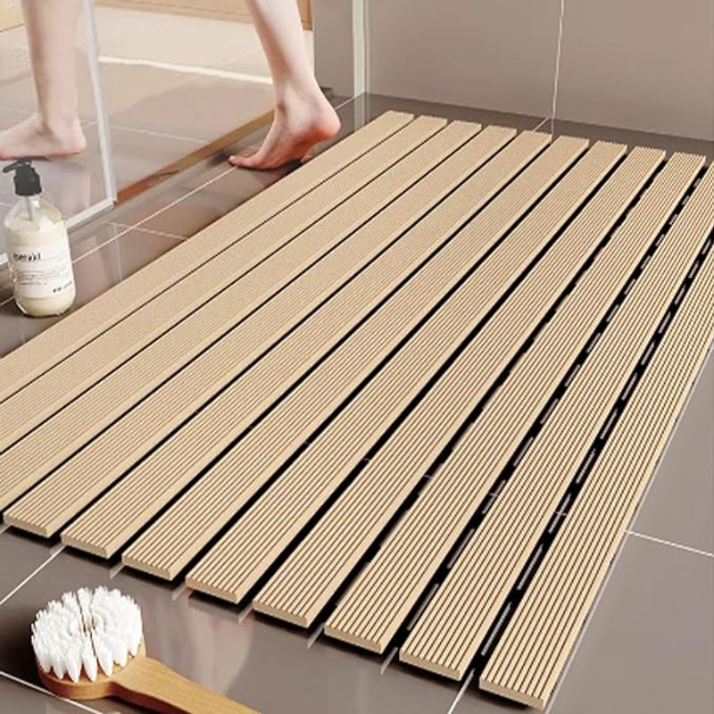 AIZO - Alfombrilla de Ducha Antideslizante para Baño 61 x 43 cm