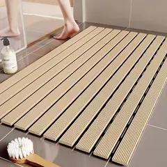 AIZO - Alfombrilla de Ducha Antideslizante para Baño 61 x 43 cm