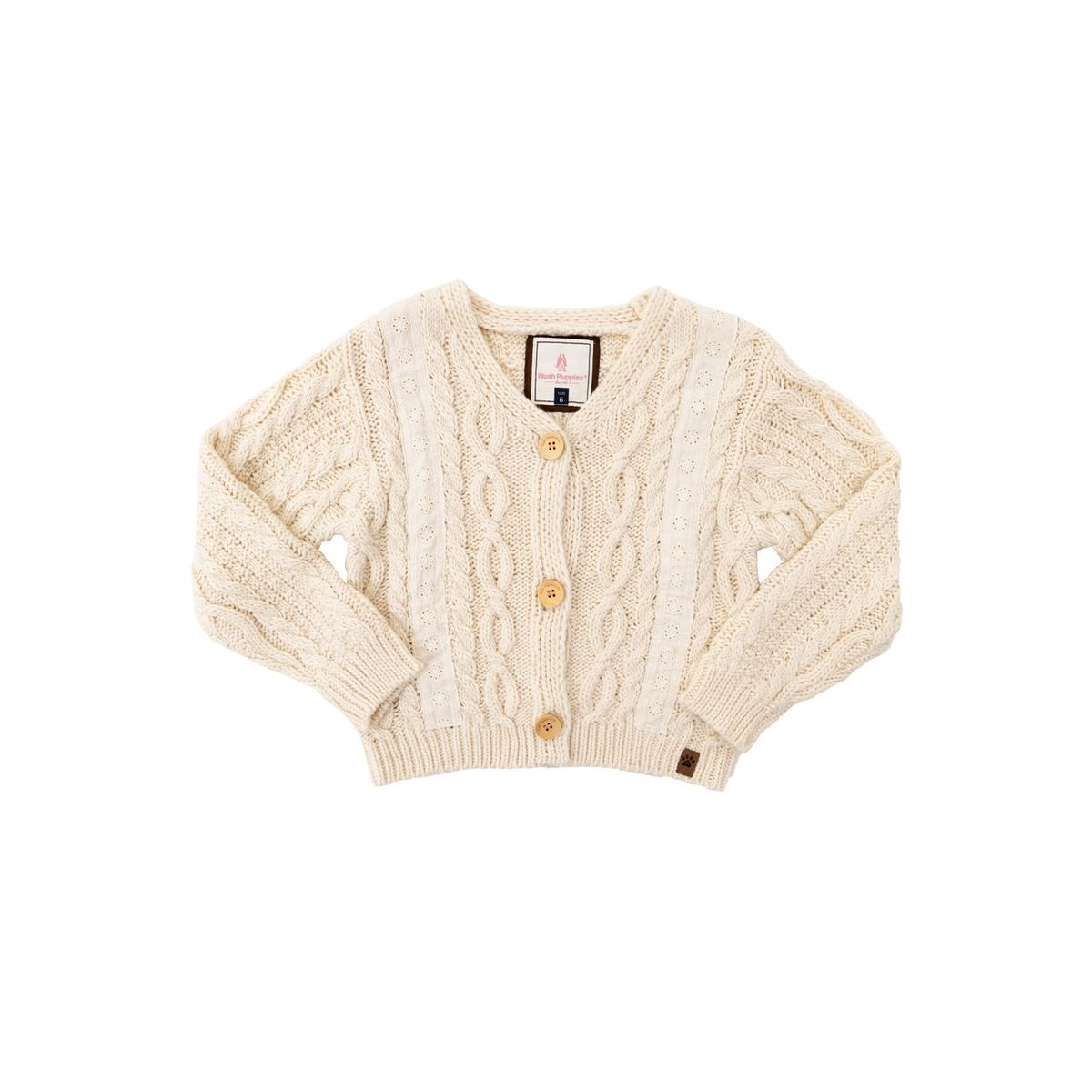 HUSH PUPPIES - Chaleco Elena Niña Blanco HUSH PUPPIES