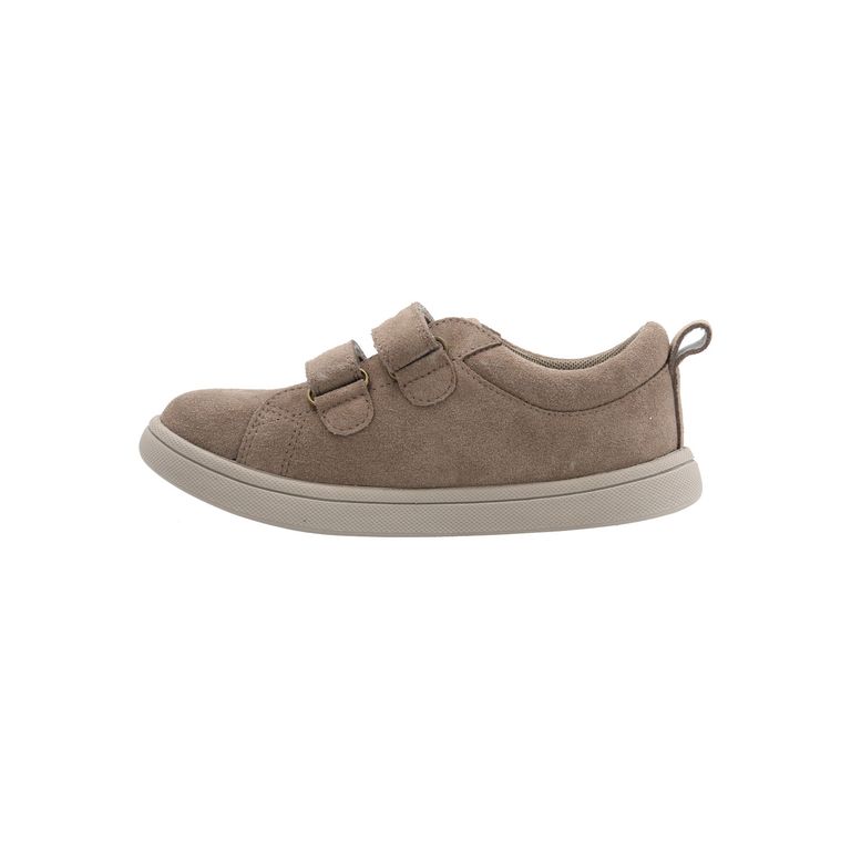 Zapatilla Cuero Hobart Niña Café