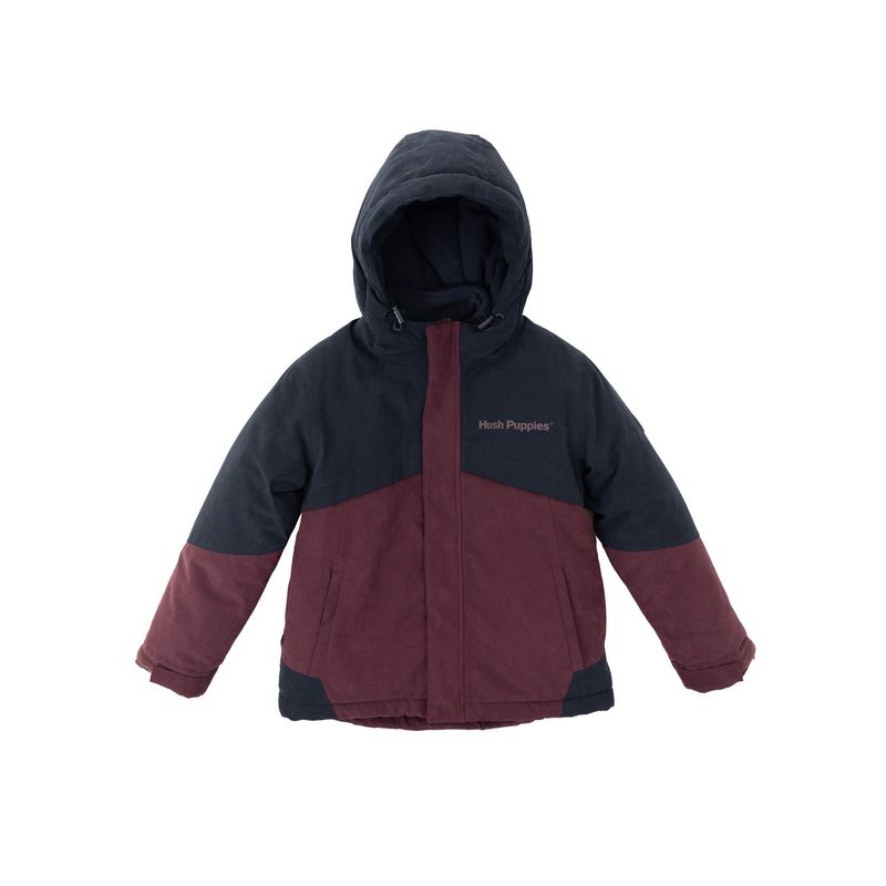 HUSH PUPPIES - Parka Waterproof Optimus Niño Rojo HUSH PUPPIES