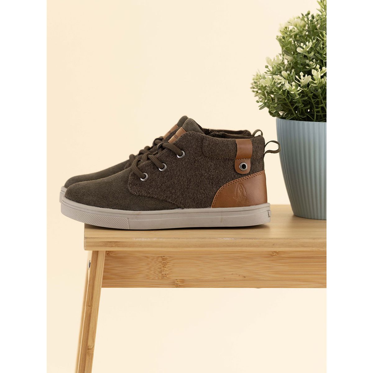 HUSH PUPPIES - Botin Connor-K Niño Verde HUSH PUPPIES