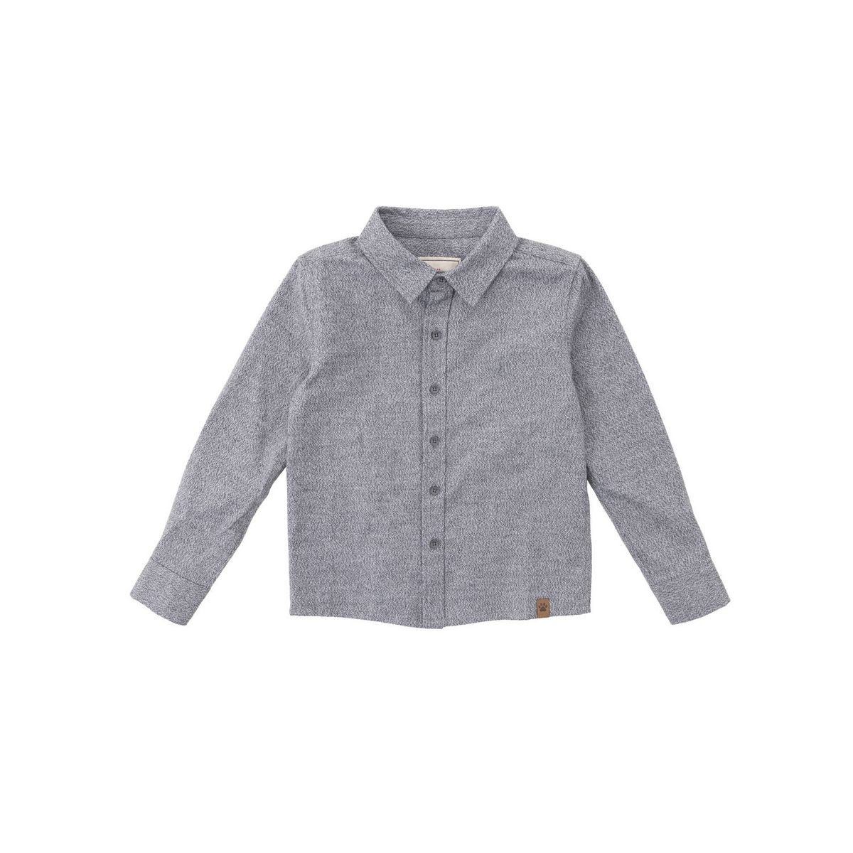 HUSH PUPPIES - Camisa Manga Larga Tim Niño Gris HUSH PUPPIES