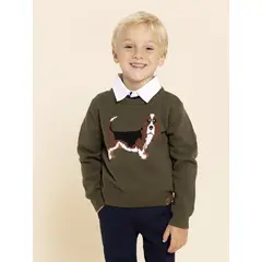 HUSH PUPPIES - Chaleco Basset Niño Verde