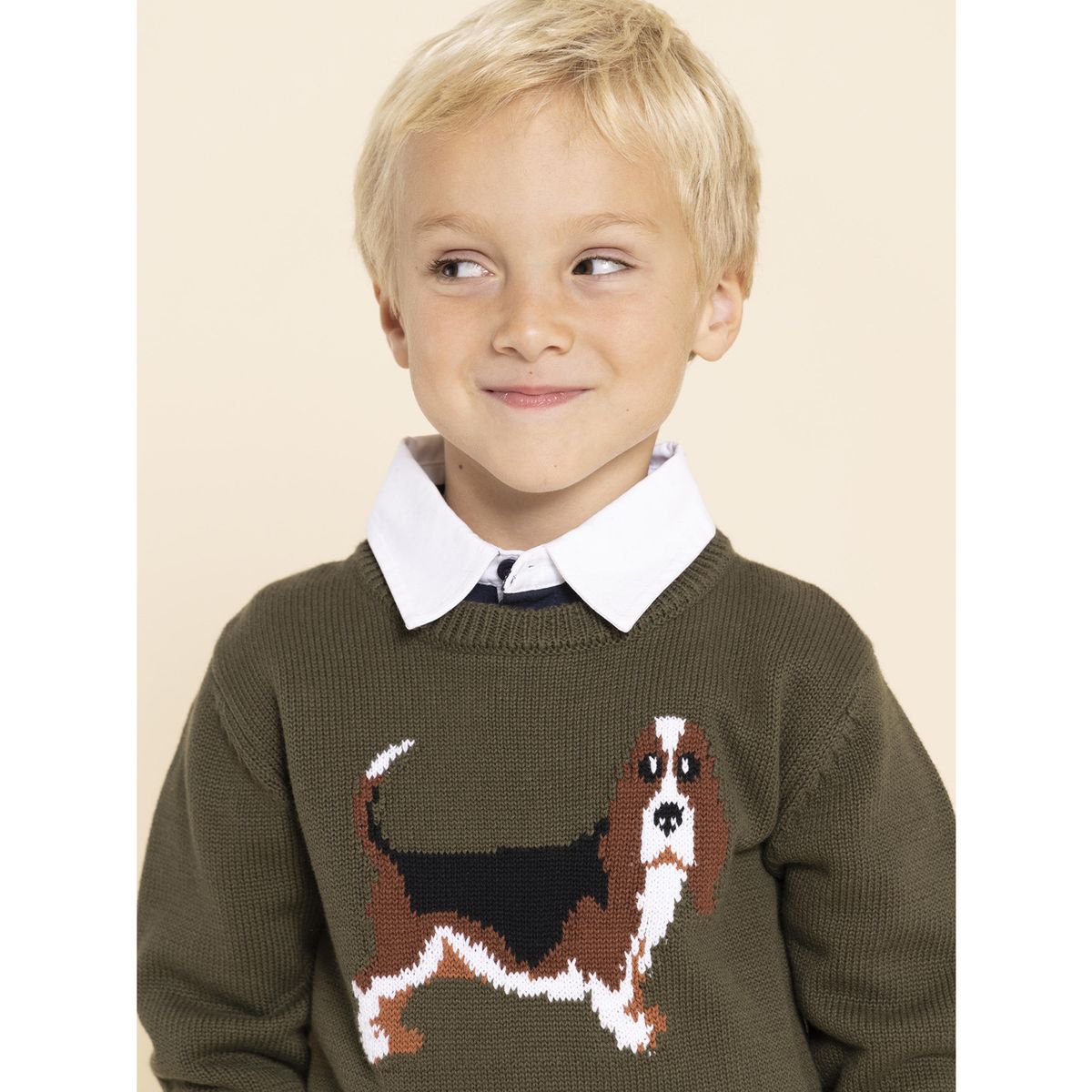 HUSH PUPPIES - Chaleco Basset Niño Verde HUSH PUPPIES