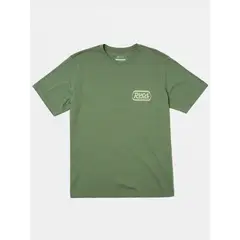RVCA - Polera manga corta Hombre Station Verde