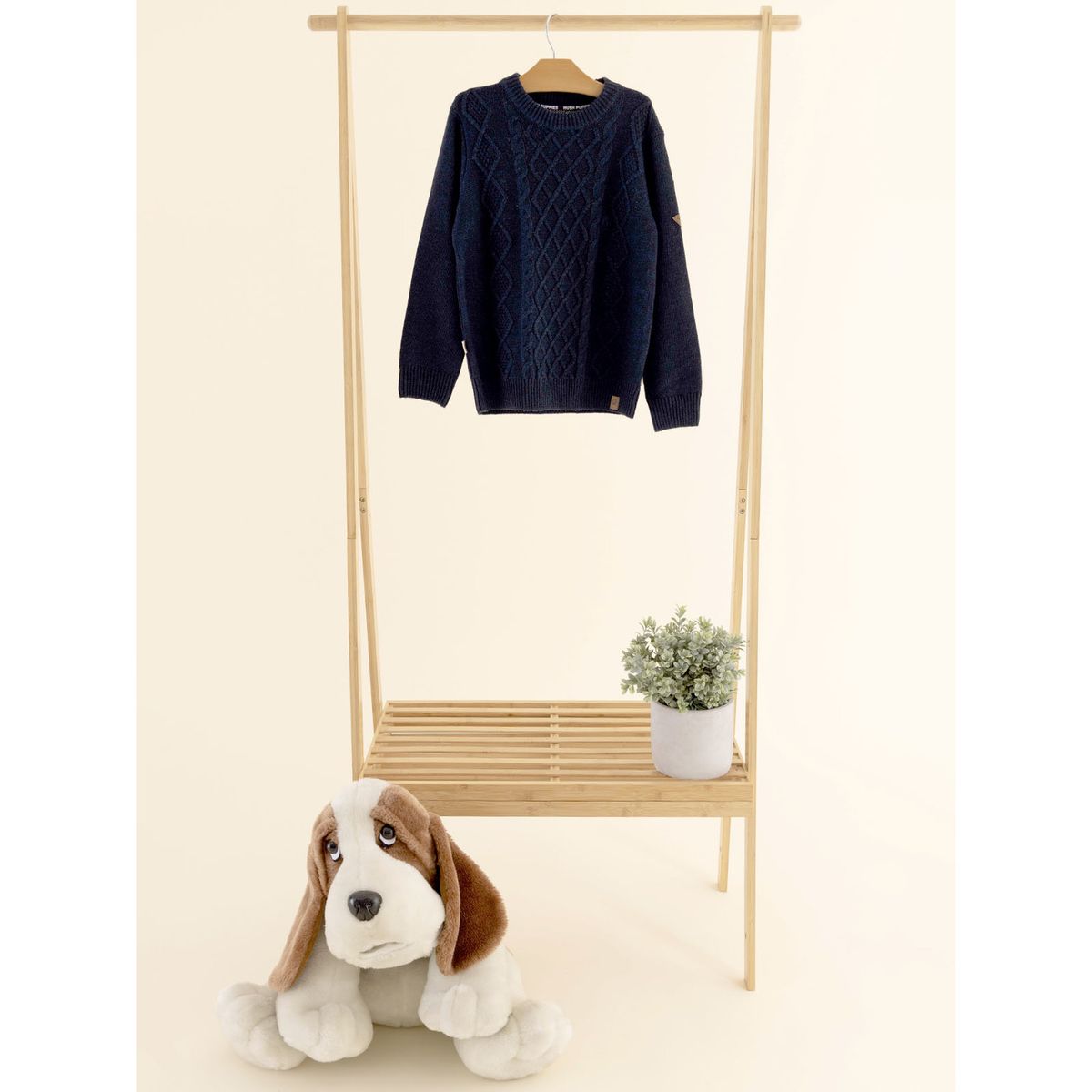 HUSH PUPPIES - Chaleco Adam Niño Azul HUSH PUPPIES