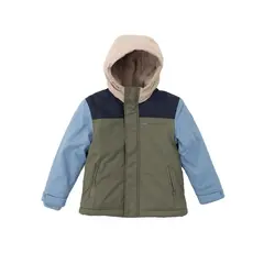 HUSH PUPPIES - Parka Waterproof Silvestre Niño Verde