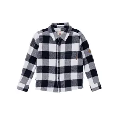 HUSH PUPPIES - Camisa Manga Larga Tobby Niño Azul