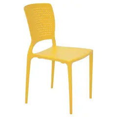 TRAMONTINA - Silla Safira en Polipropileno y Fibra de Vidrio Amarillo