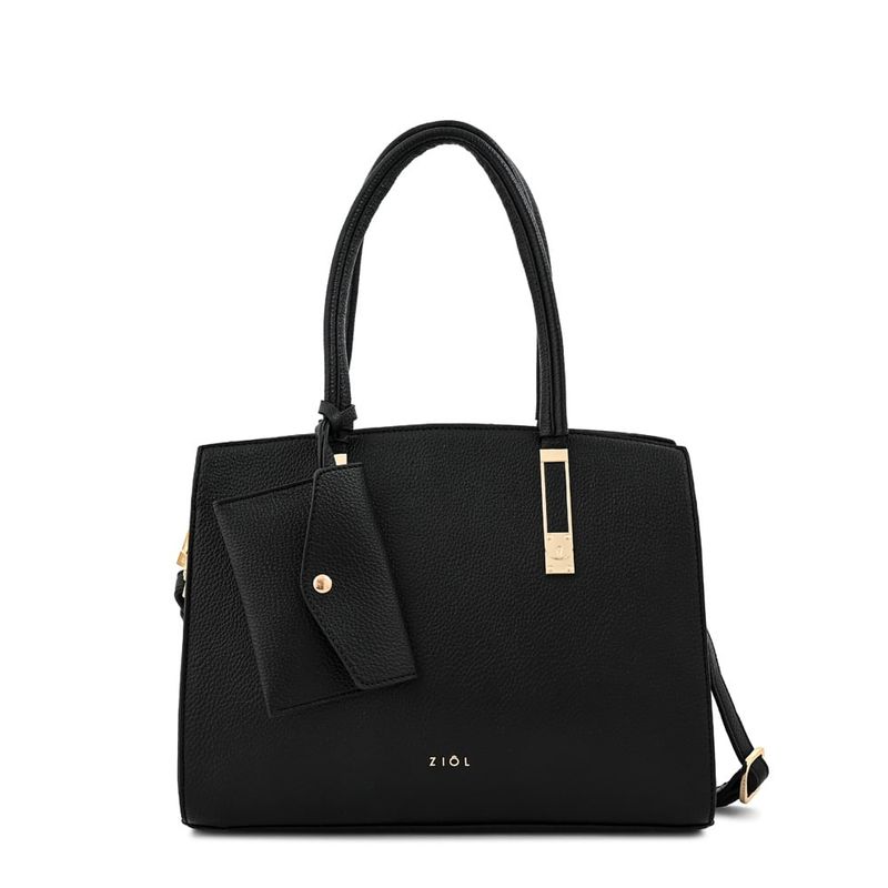 ZIOL - Cartera dos asas grande yanina negro