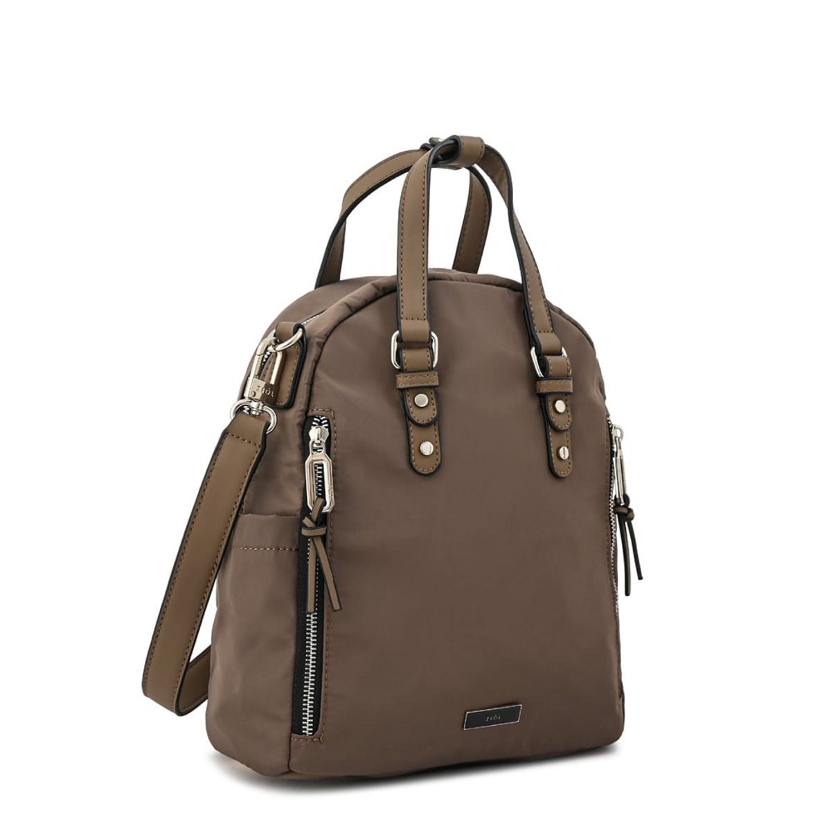 ZIOL - Mochila penny mediana taupe oscuro