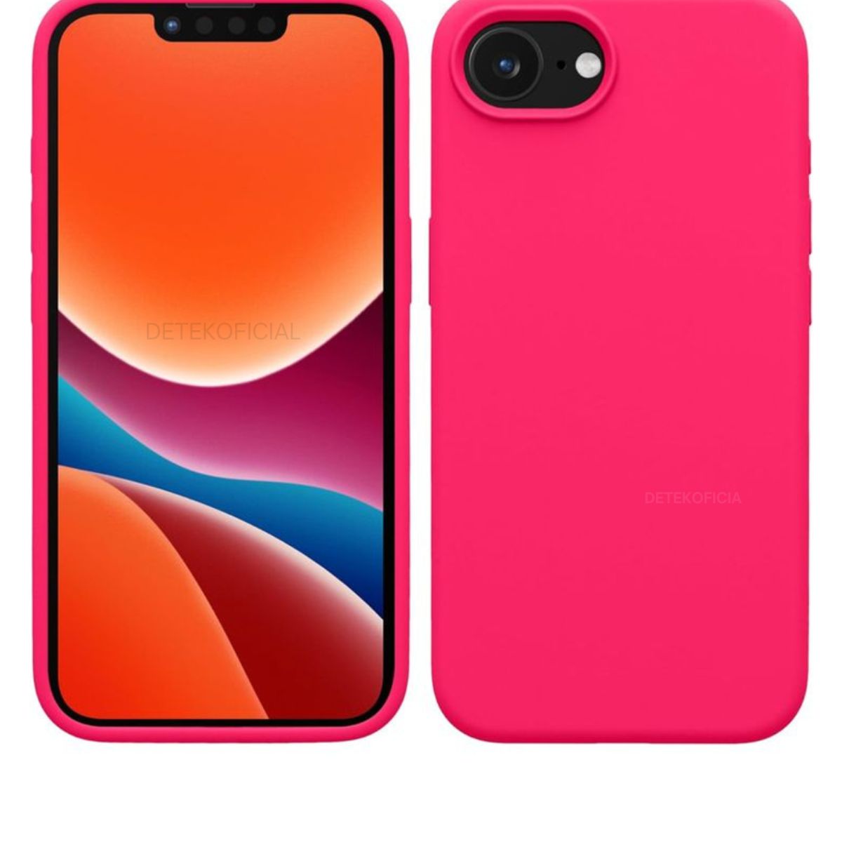GENERICO - Carcasa Silicona Color Para iPhone 16e