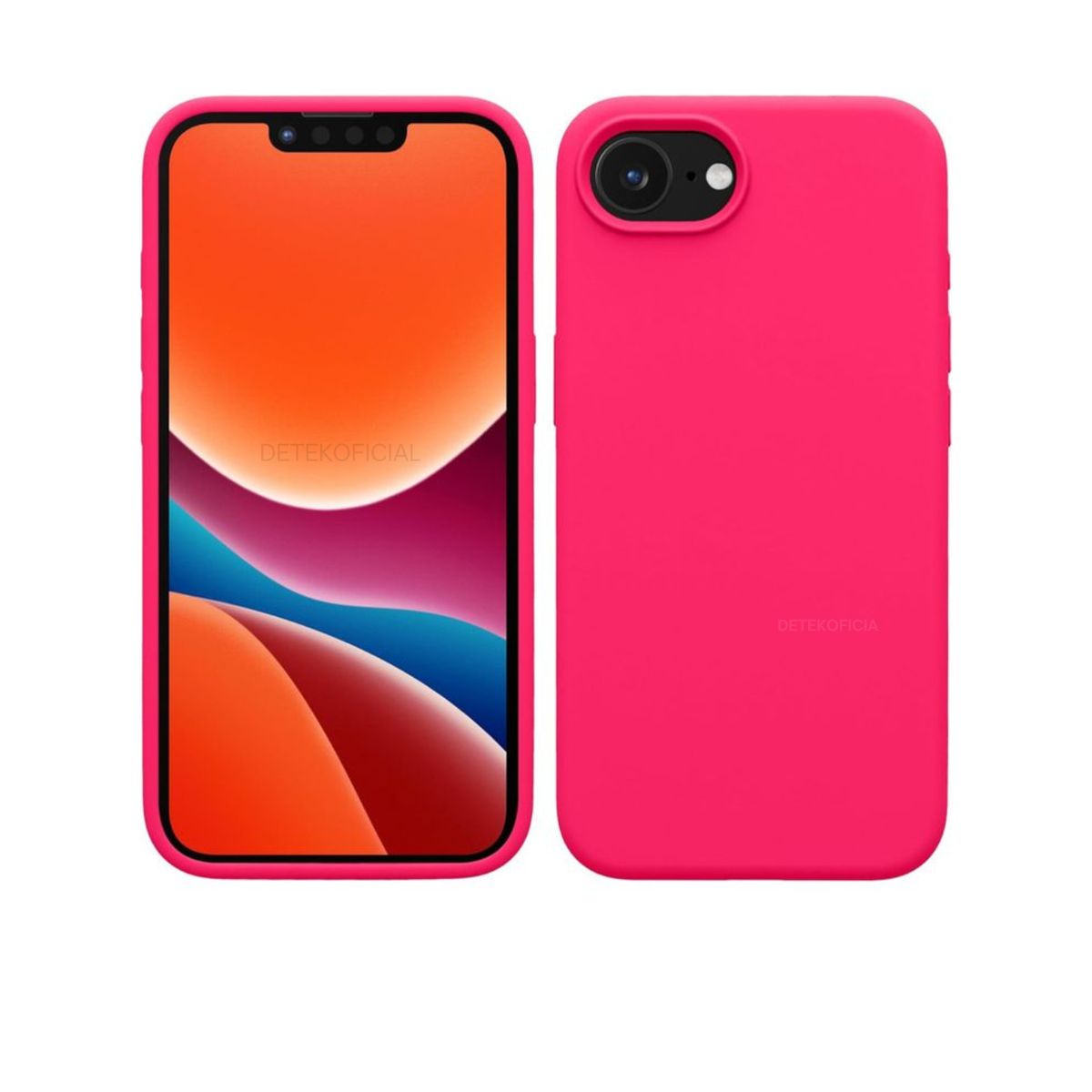 GENERICO - Carcasa Silicona Color Para iPhone 16e