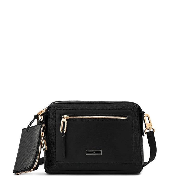 Cartera bandolera zia mediana negro Negro TALLA UNICA