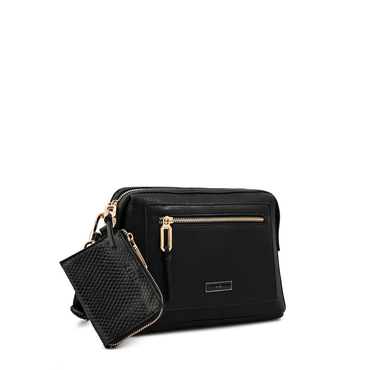 ZIOL - Cartera bandolera zia mediana negro