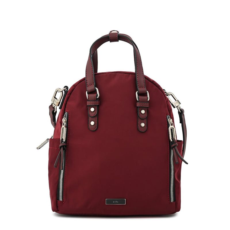 ZIOL - Mochila mediana penny burdeo