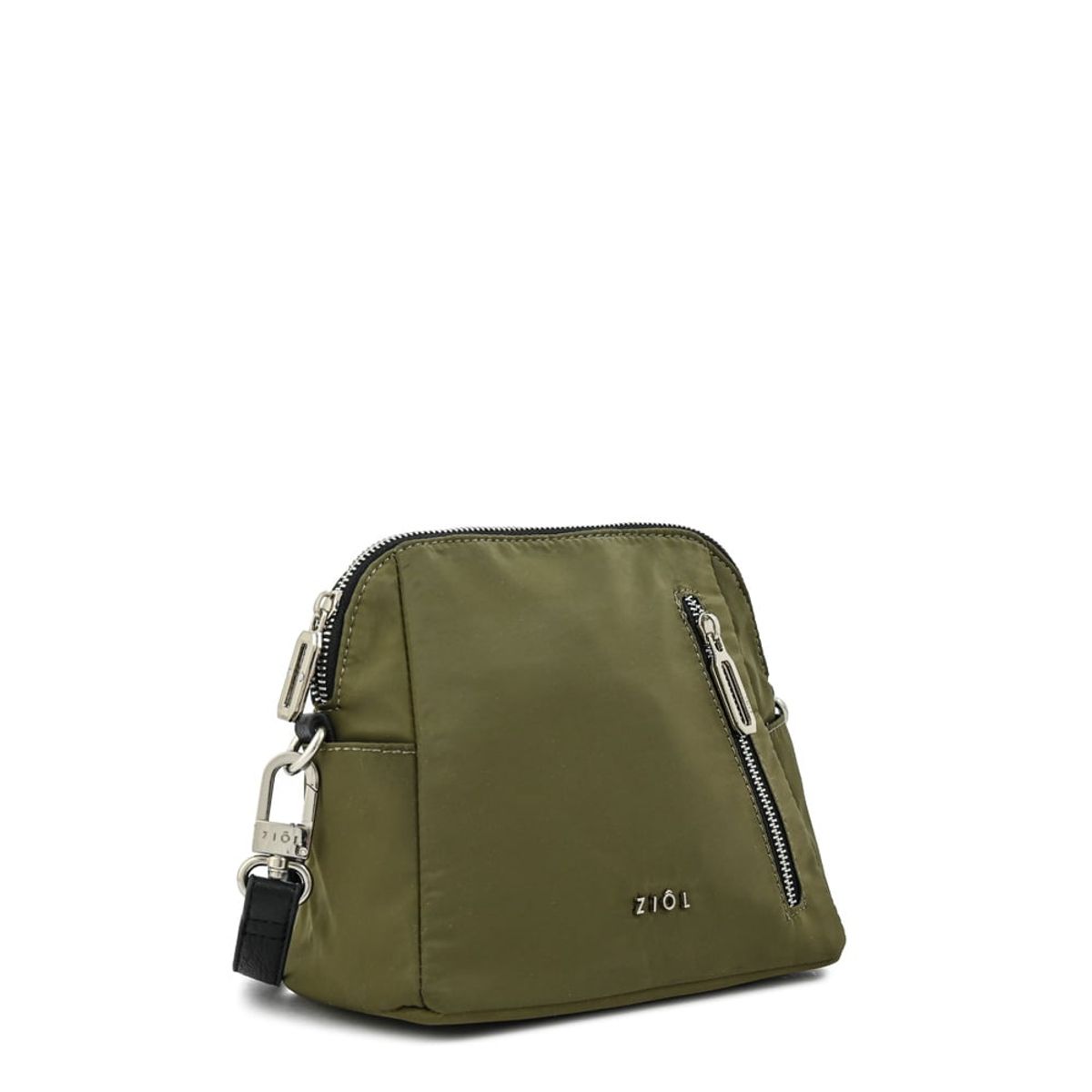 ZIOL - Cartera bandolera devi pequeña verde oliva
