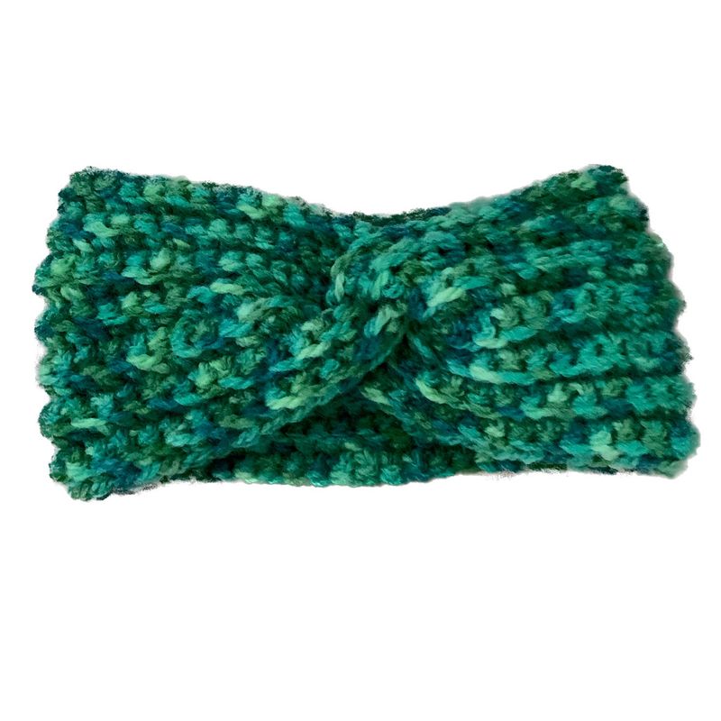 MASCOTACHIC - Cuello de Lana tonos Verde talla M