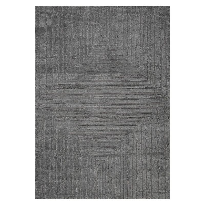 ELEMENTS & CO - Alfombra  Out-In Reflex Gris 240x340 cm