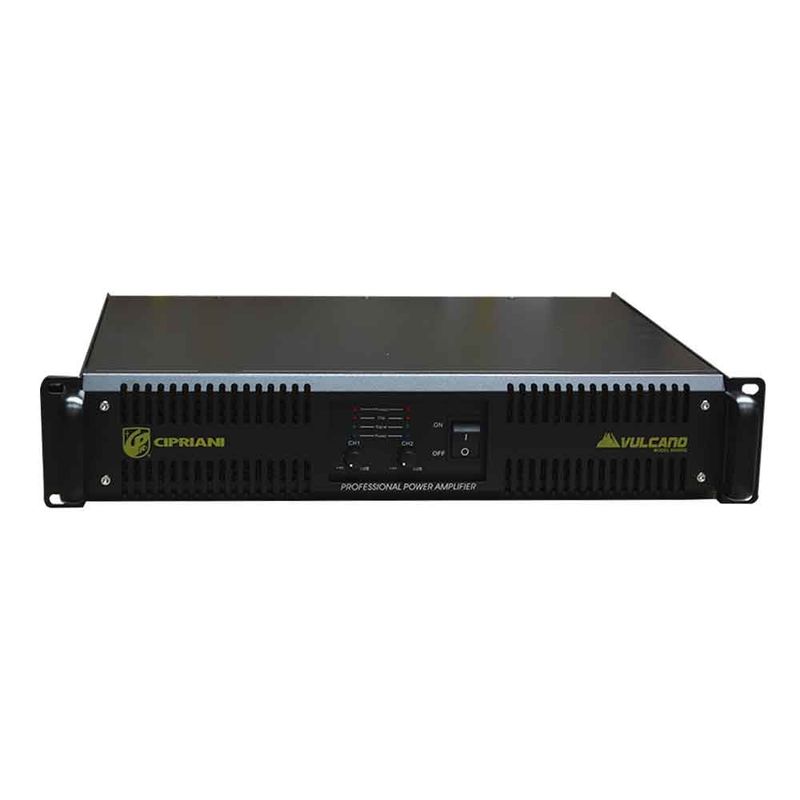 CIPRIANI - AMPLIFICADOR POWER ST- AB 820w RMS CIPRIANI VULCANO 3000P