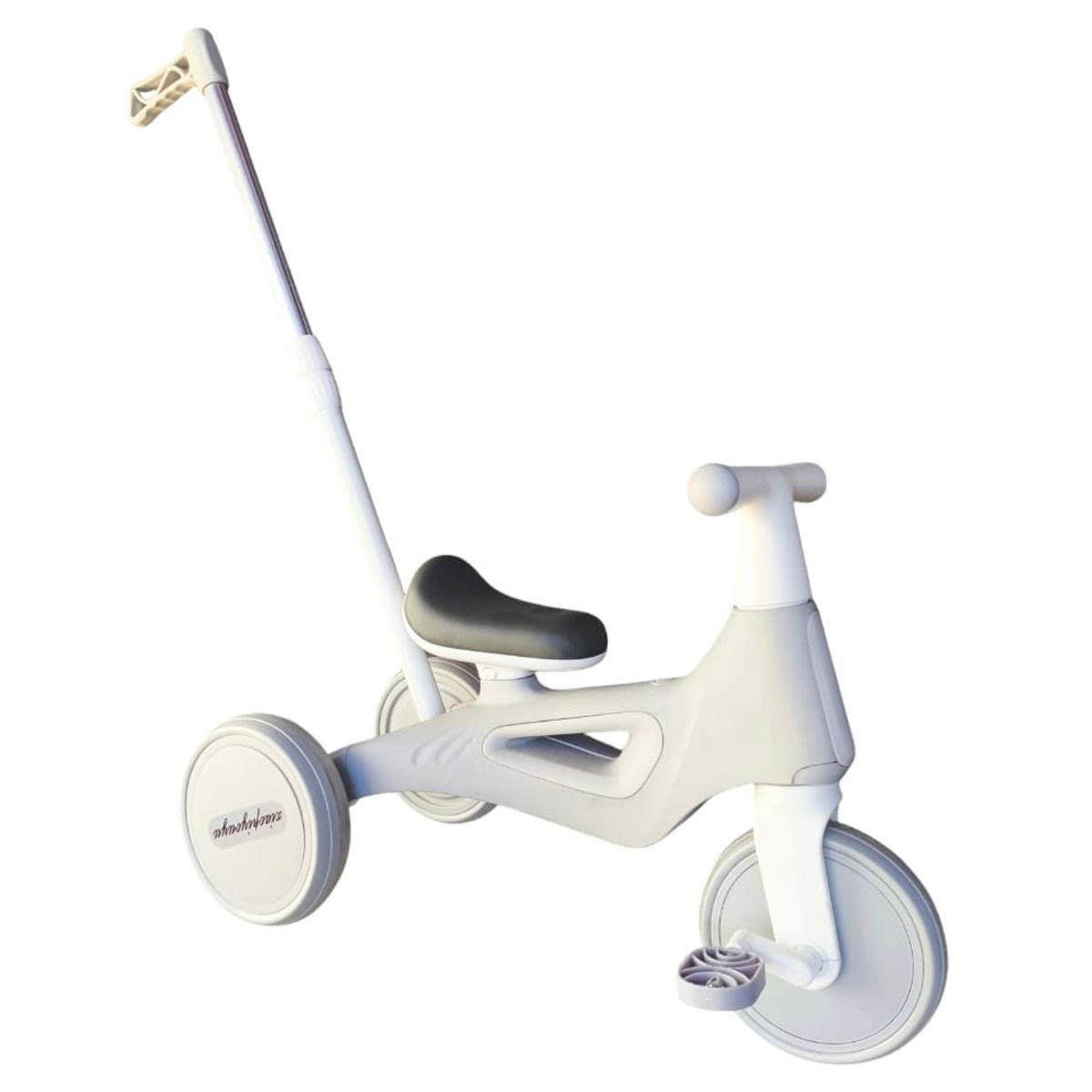 GENERICO - Triciclo Infantil Multifuncional 5 en 1 con Pedales Gris