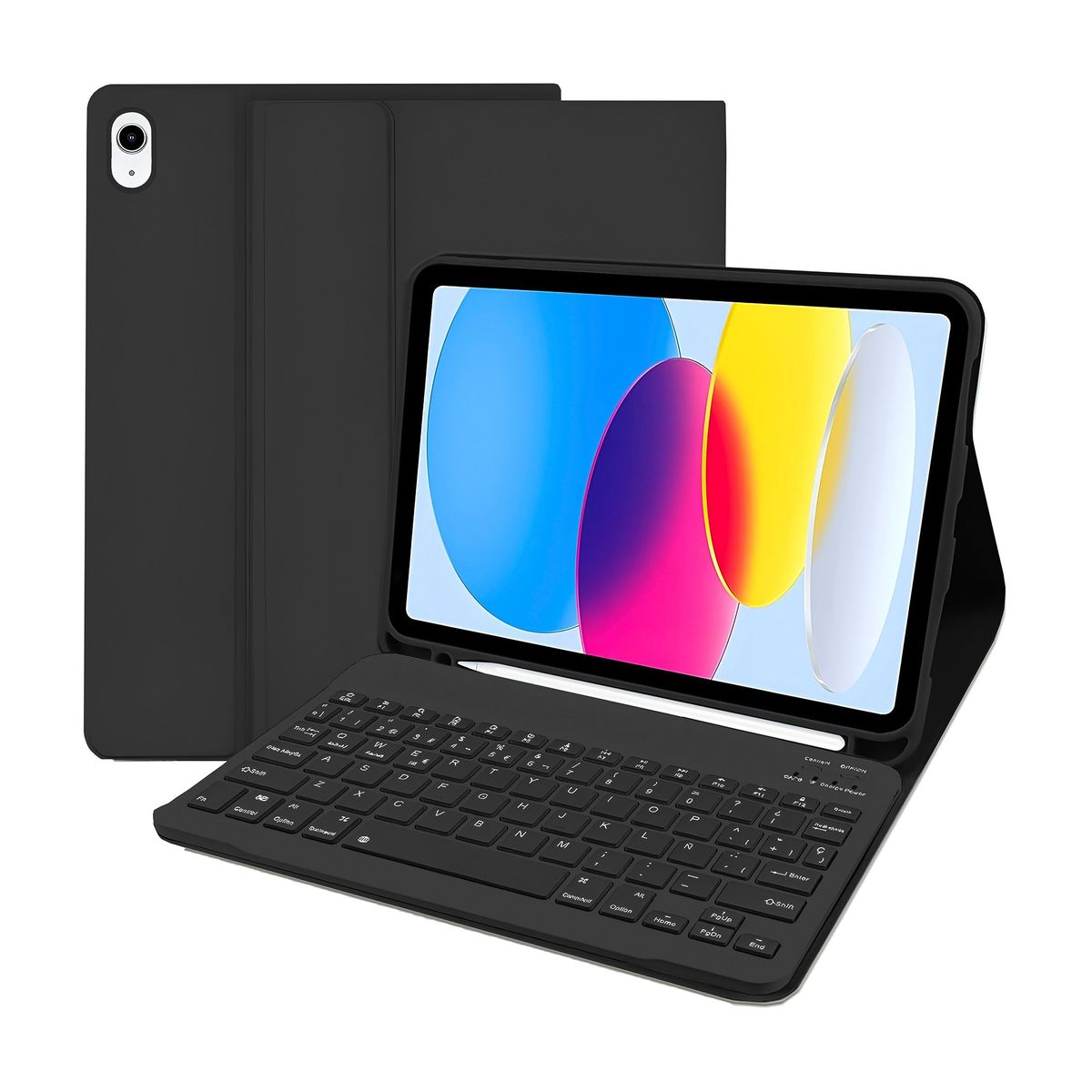 GENERICO - Funda iPad 10 Gen 10´9 Con Teclado Carcasa iPad 10 10´9
