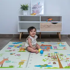 ELEPHANT - Piso Goma Eva diseño jirafa 1,2 x 1,2 mts