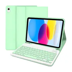 GENERICO - Funda iPad 10 Gen 10´9 Con Teclado Carcasa iPad 10 10´9