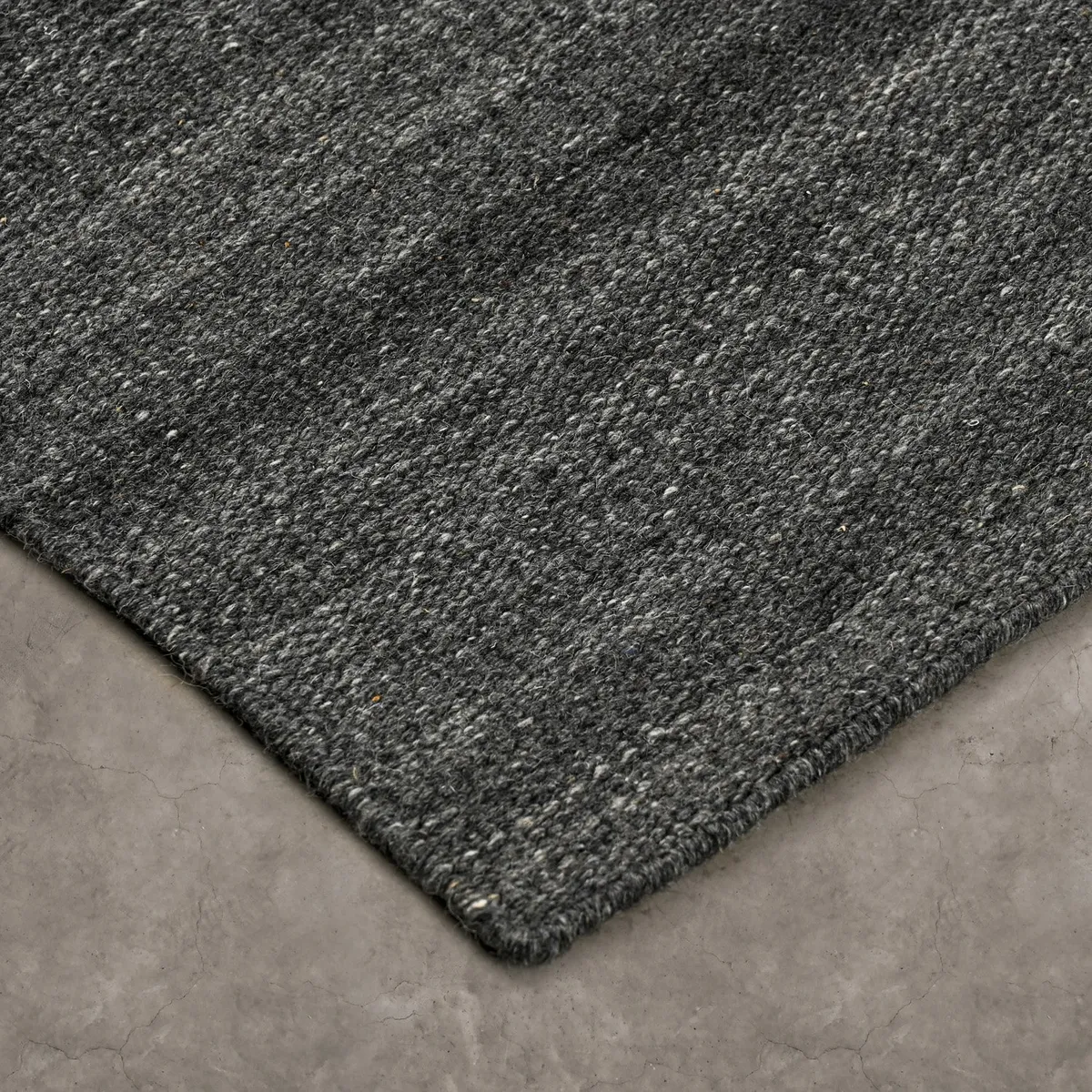ELEMENTS & CO - Alfombra Wool Degrade Antracita 160x235 cm