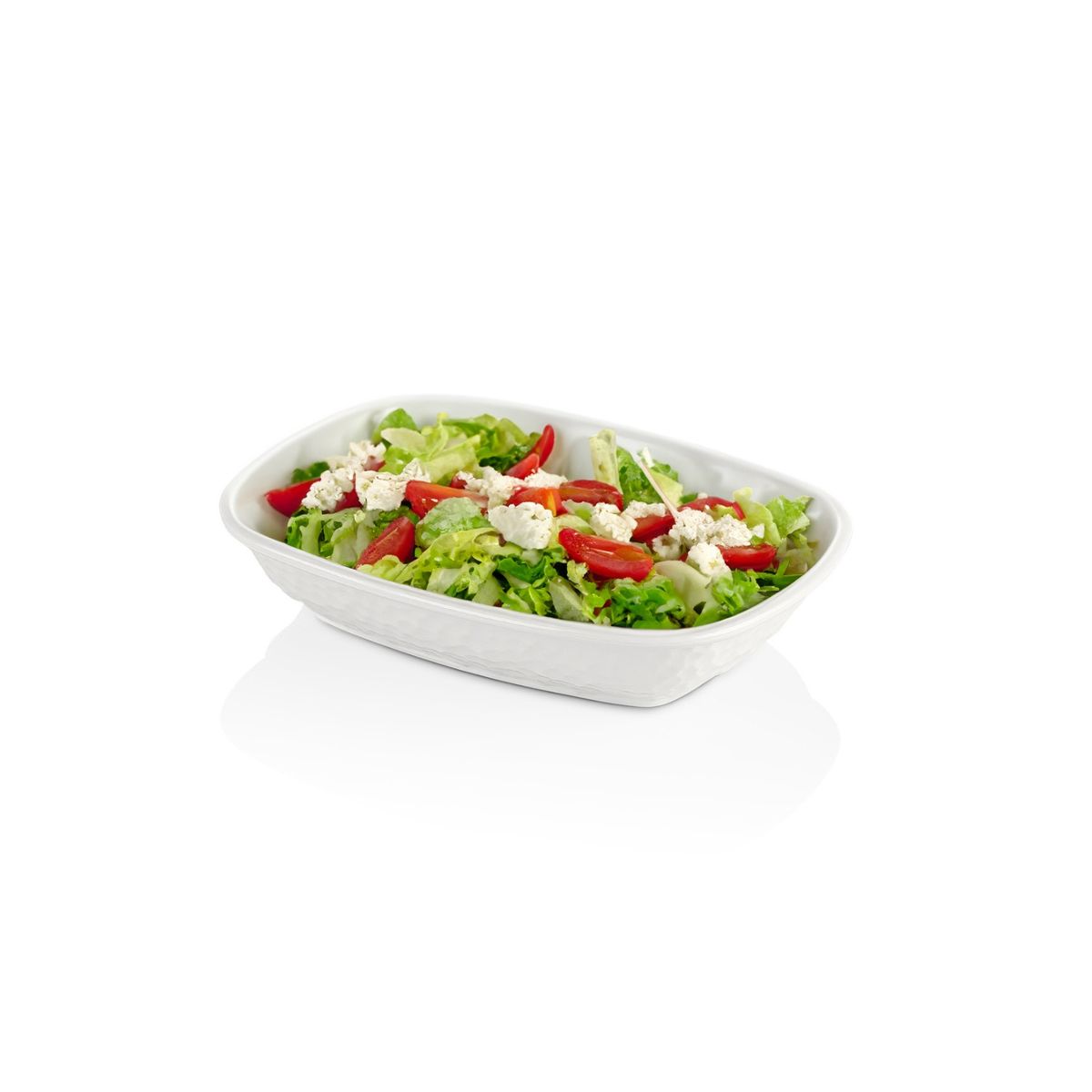 GENERICO - PLATO MELAMINA BLANCO 23 CM LINEA KPLUS - Blanco