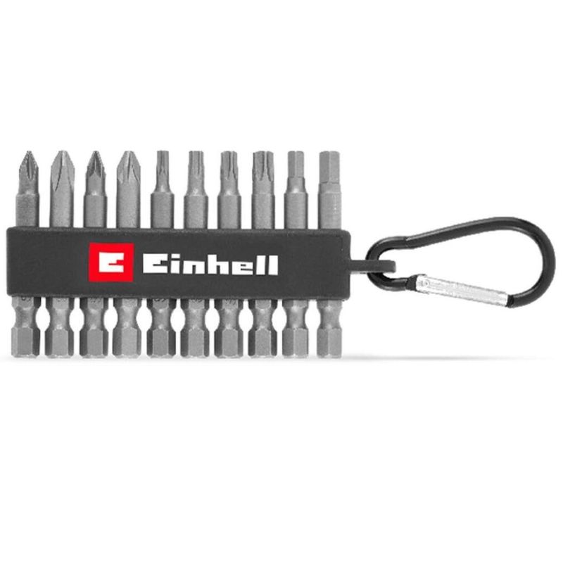EINHELL - Set Llavero 10 Ptas Phillips Combinadas 50MM Einhell 118623