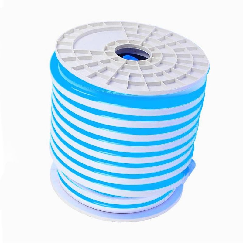 GENERICO - Neón Led 220V 6Wm IP68 120Ledm 100mts Celeste