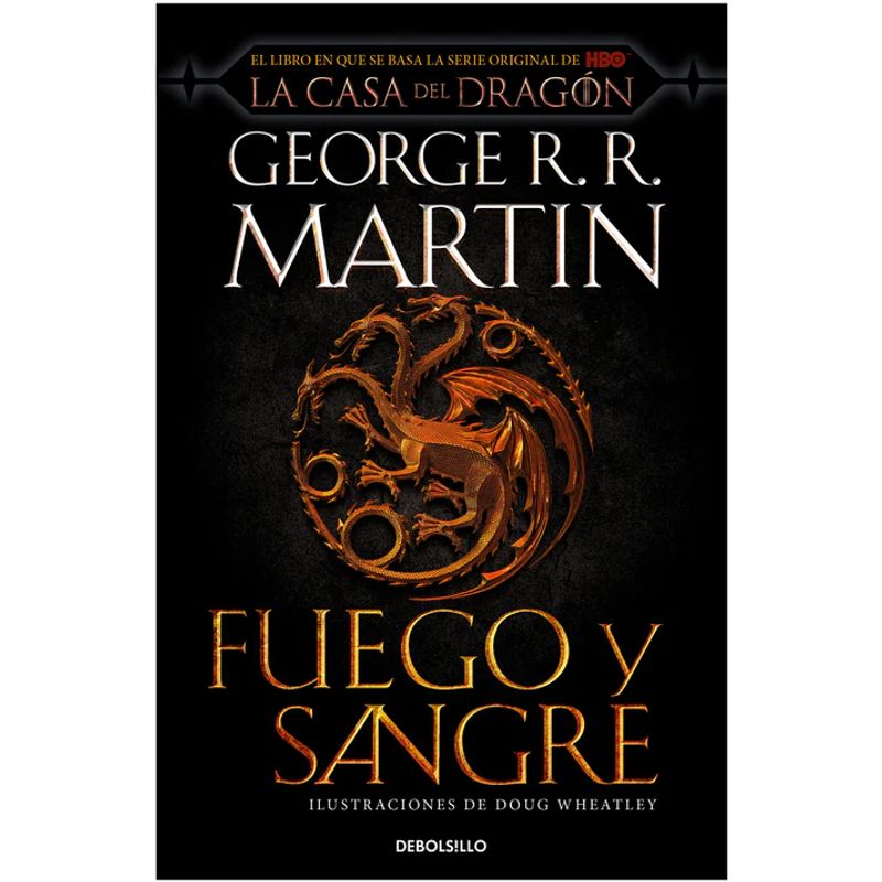 HITWAY MUSIC - FUEGO Y SANGRE TAPA RÚSTICA - GEORGE RR MARTIN - LIBRO