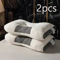 MOVI - Pack 2 Almohadas Ortopédicas Cervical Duerme Mejor Despierta sin Dolor